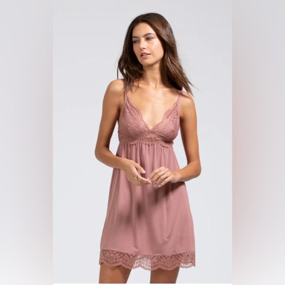 Eberjey Beatrix Plunge Chemise